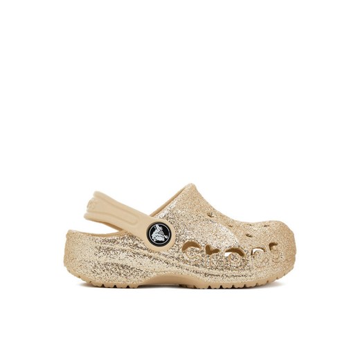 Crocs Klapki C-BAYA CLOG T 207014-11S Złoty ze sklepu MODIVO w kategorii Klapki dziecięce - zdjęcie 184677692