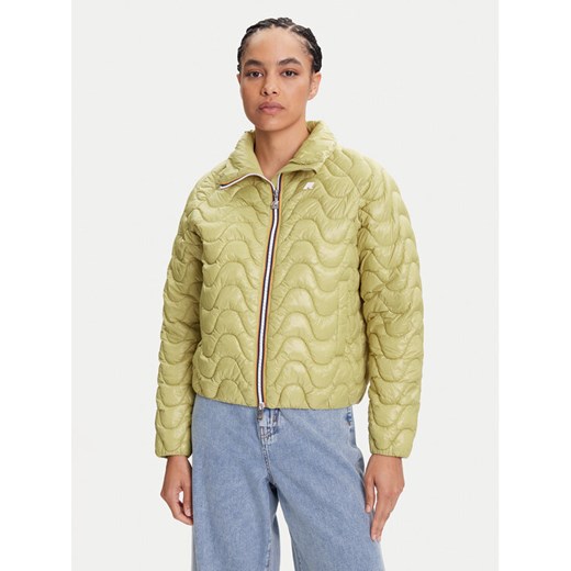 K-Way Kurtka przejściowa Soje K71421W Zielony Slim Fit ze sklepu MODIVO w kategorii Kurtki damskie - zdjęcie 184677701