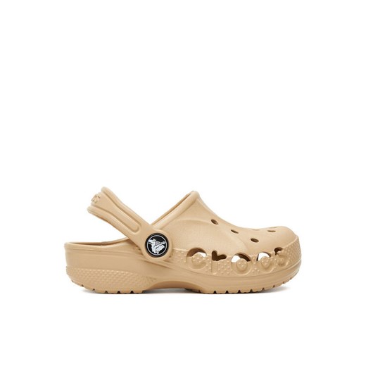 Crocs Klapki C-BAYA CLOG T 207012-212 Beżowy ze sklepu MODIVO w kategorii Klapki dziecięce - zdjęcie 184677723