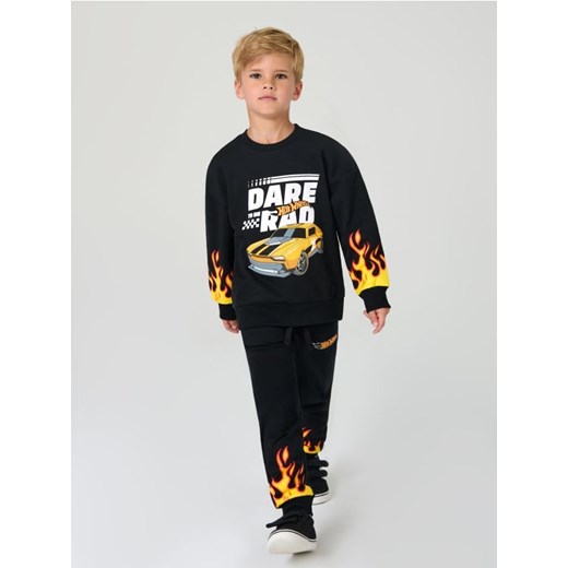 Sinsay - Komplet dzianinowy Hot Wheels - czarny ze sklepu Sinsay w kategorii Komplety chłopięce - zdjęcie 184680171