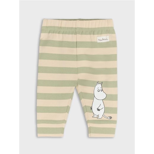 Sinsay - Legginsy Muminki - beżowy ze sklepu Sinsay w kategorii Spodnie i półśpiochy - zdjęcie 184680321