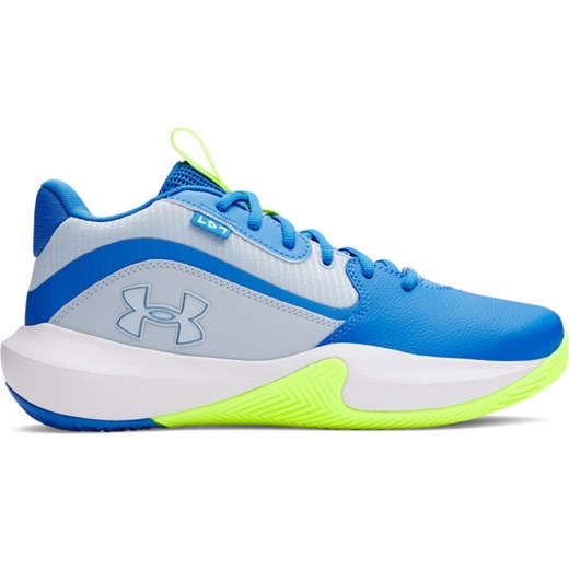 Buty do koszykówki uniseks Under Armour UA Lockdown 7 - niebieskie ze sklepu Sportstylestory.com w kategorii Buty sportowe męskie - zdjęcie 184680534