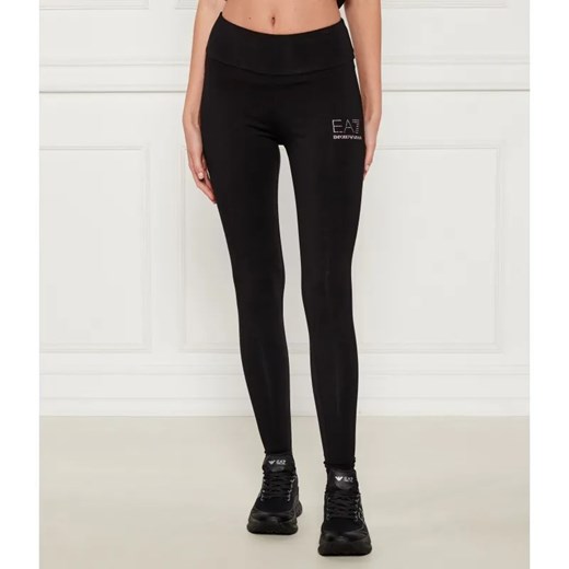 EA7 Legginsy | Slim Fit ze sklepu Gomez Fashion Store w kategorii Spodnie damskie - zdjęcie 184681391