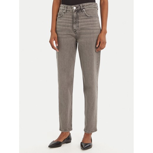 HUGO Jeansy 50544798 Szary Straight Fit ze sklepu MODIVO w kategorii Jeansy damskie - zdjęcie 184681851