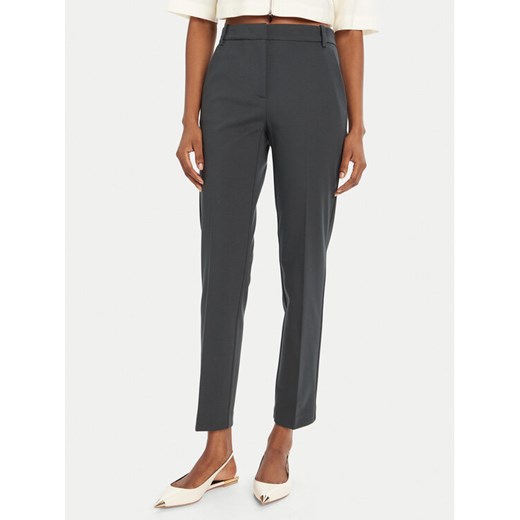 PINKO Spodnie materiałowe Bello 100155 A24D Zielony Regular Fit ze sklepu MODIVO w kategorii Spodnie damskie - zdjęcie 184681900