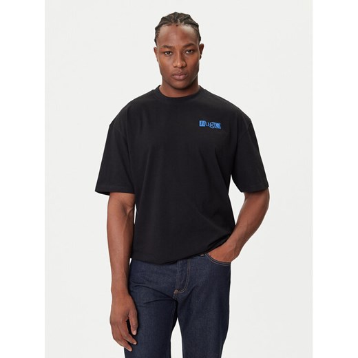 HUGO T-Shirt Nilte 50542810 Czarny Loose Fit ze sklepu MODIVO w kategorii T-shirty męskie - zdjęcie 184681910
