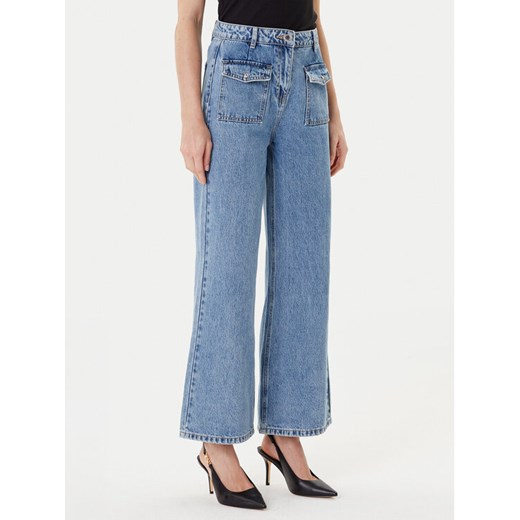 Morgan Jeansy 241-PWIDE Niebieski Wide Leg ze sklepu MODIVO w kategorii Jeansy damskie - zdjęcie 184681950