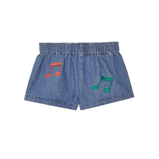 MINI RODINI Szorty jeansowe 2523014060 Niebieski Regular Fit ze sklepu MODIVO w kategorii Spodenki chłopięce - zdjęcie 184681970