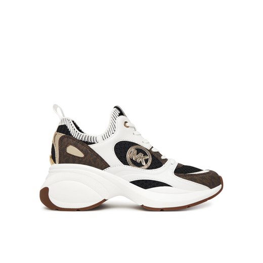 MICHAEL Michael Kors Sneakersy Zuma 43T5ZUFS1B Brązowy ze sklepu MODIVO w kategorii Buty sportowe damskie - zdjęcie 184681974