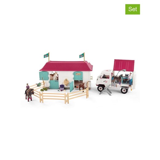 Schleich 39-częściowy zestaw &quot;Vet visit at the stable&quot; - 5+ ze sklepu Limango Polska w kategorii Zabawki - zdjęcie 184682814
