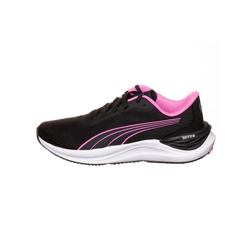 Puma Buty &quot;Electrify NITRO 3&quot; w kolorze czarno-jasnoróżowo-białym do biegania ze sklepu Limango Polska w kategorii Buty sportowe damskie - zdjęcie 184683354