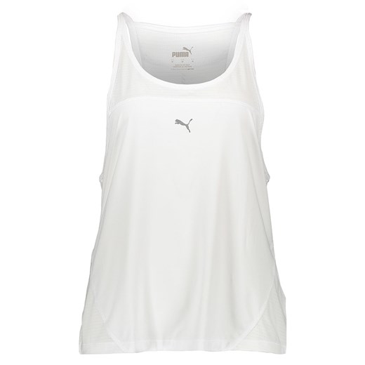 Puma Top &quot;Run&quot; w kolorze białym ze sklepu Limango Polska w kategorii Bluzki damskie - zdjęcie 184683393