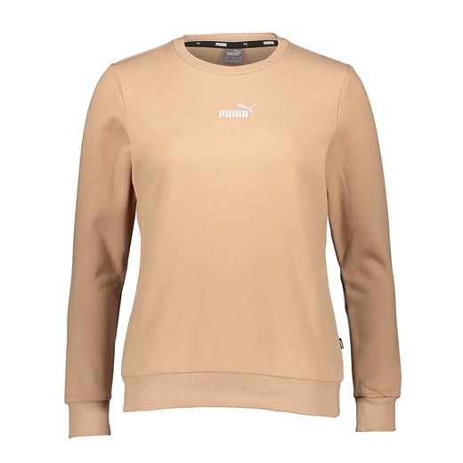Puma Bluza &quot;ESS+&quot; w kolorze beżowym ze sklepu Limango Polska w kategorii Bluzy damskie - zdjęcie 184683454