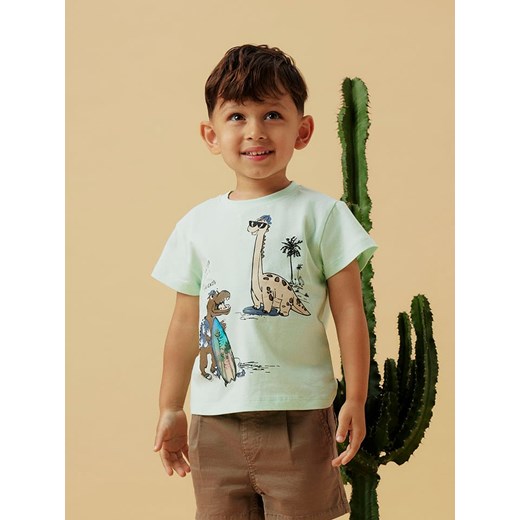 name it Koszulka &quot;Jacques&quot; w kolorze miętowym ze sklepu Limango Polska w kategorii T-shirty chłopięce - zdjęcie 184683592