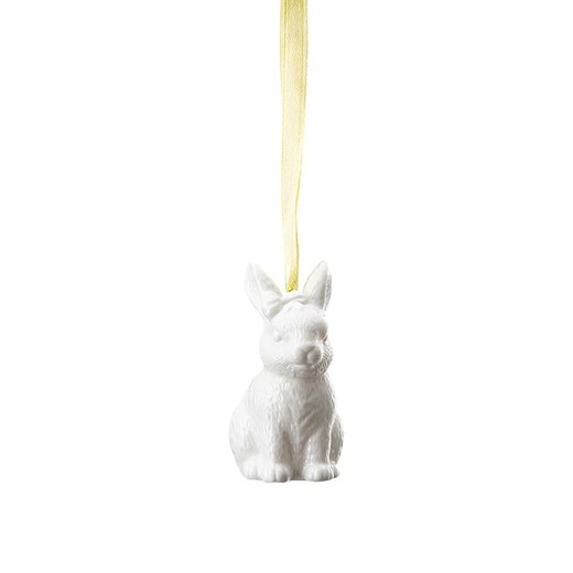 Rosenthal Zawieszka dekoracyjna w kolorze biało-żółtym - dł. 6 cm Rosenthal onesize promocja Limango Polska