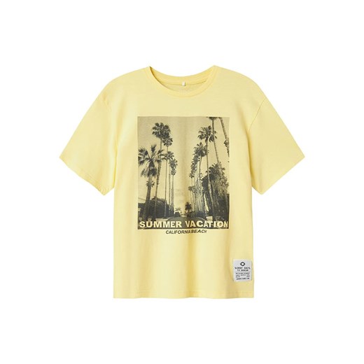 name it Koszulka &quot;Jargo&quot; w kolorze żółtym ze sklepu Limango Polska w kategorii T-shirty chłopięce - zdjęcie 184683732