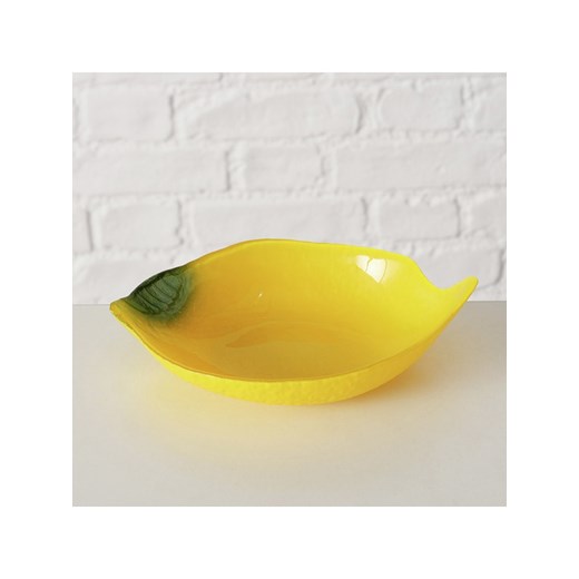 Boltze Miska &quot;Limone&quot; w kolorze żółtym do serwowania - 16,5 x 11 cm ze sklepu Limango Polska w kategorii Misy i tace dekoracyjne - zdjęcie 184683840