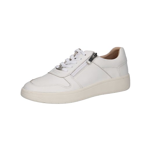 Caprice Skórzane sneakersy w kolorze białym ze sklepu Limango Polska w kategorii Buty sportowe damskie - zdjęcie 184683893