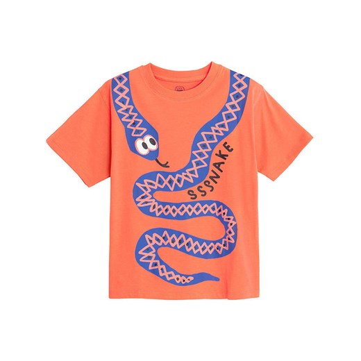 COOL CLUB Koszulka w kolorze pomarańczowym ze sklepu Limango Polska w kategorii T-shirty chłopięce - zdjęcie 184684092