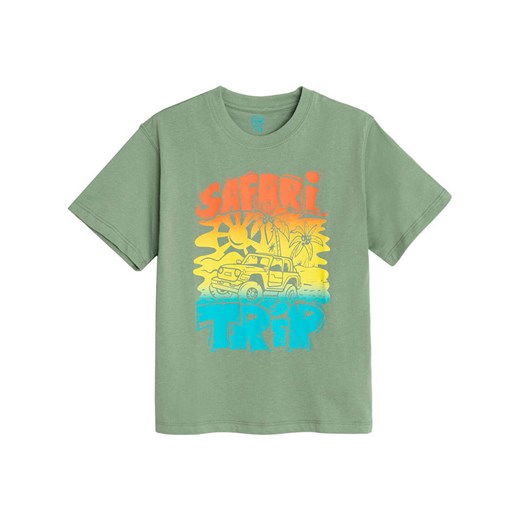 COOL CLUB Koszulka w kolorze khaki ze sklepu Limango Polska w kategorii T-shirty chłopięce - zdjęcie 184684094