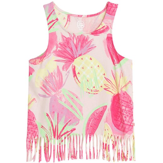 COOL CLUB Top w kolorze jasnoróżowo-różowym ze sklepu Limango Polska w kategorii Bluzki dziewczęce - zdjęcie 184684211