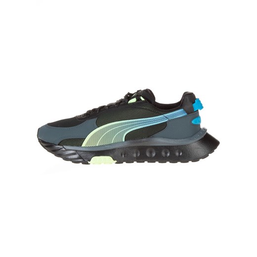 Puma Sneakersy &quot;WILD RIDER LS&quot; w kolorze szaro-niebiesko-żółtym ze sklepu Limango Polska w kategorii Buty sportowe męskie - zdjęcie 184684342