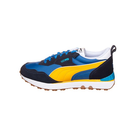 Puma Sneakersy &quot;Rider FV Essentials&quot; w kolorze niebiesko-żółto-białym ze sklepu Limango Polska w kategorii Buty sportowe męskie - zdjęcie 184684360