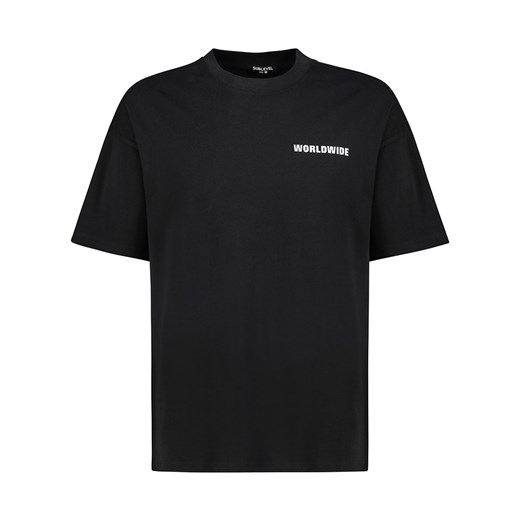 Sublevel Koszulka w kolorze czarnym ze sklepu Limango Polska w kategorii T-shirty męskie - zdjęcie 184684763