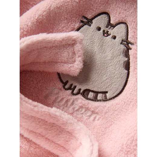 Reserved - Szlafrok z kapturem Pusheen - brudny róż Reserved 134/140 (8-9 lat) Reserved