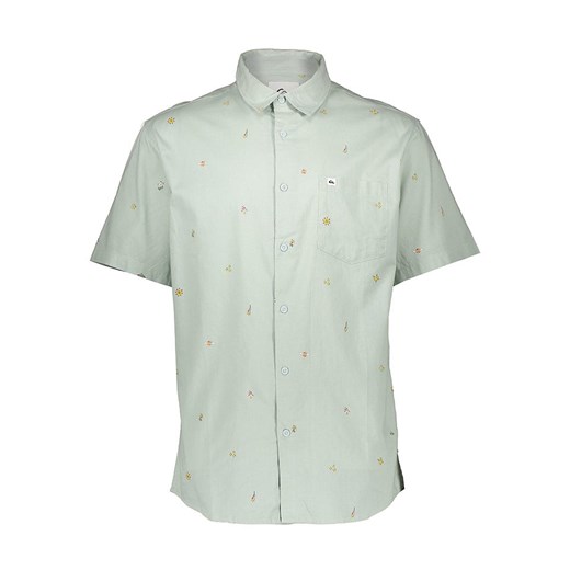 Quiksilver Koszula w kolorze zielonym ze sklepu Limango Polska w kategorii Koszule męskie - zdjęcie 184685403