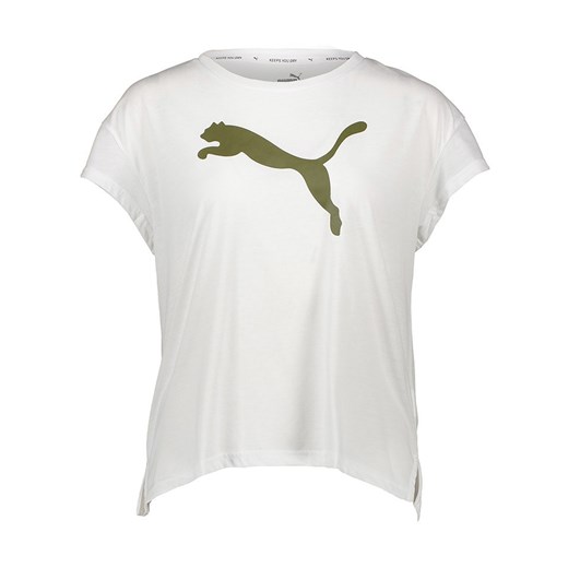 Puma Koszulka funkcyjna &quot;Modern&quot; w kolorze białym ze sklepu Limango Polska w kategorii Bluzki damskie - zdjęcie 184685520