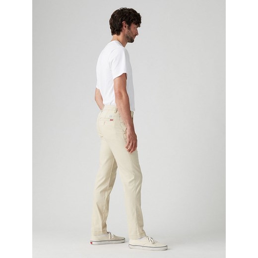 Levi&apos;s Spodnie chino w kolorze beżowym W32/L32 Limango Polska okazyjna cena