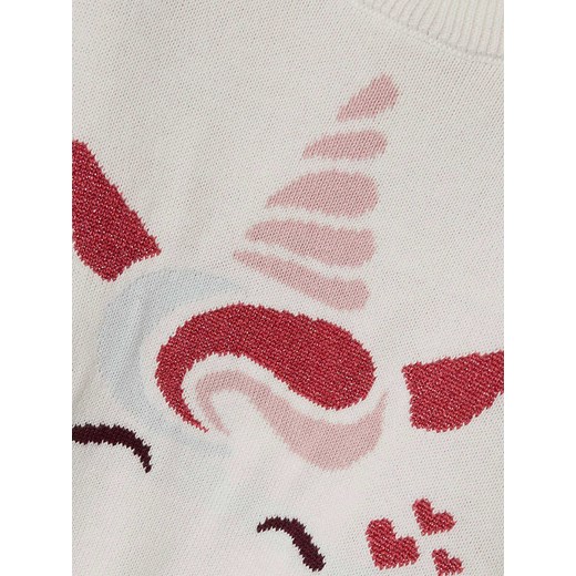 name it Sweter w kolorze białym Name It 98 Limango Polska wyprzedaż