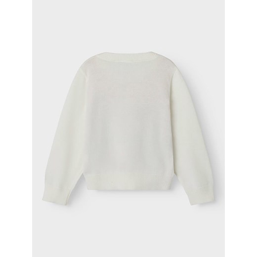 name it Sweter w kolorze białym Name It 116 wyprzedaż Limango Polska