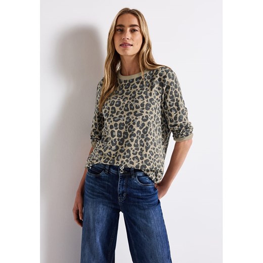 Street One Bluza w kolorze beżowo-antracytowym ze sklepu Limango Polska w kategorii Bluzy damskie - zdjęcie 184686352