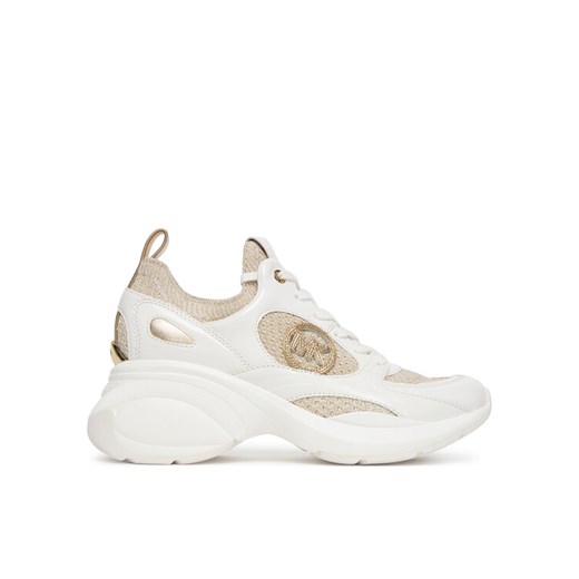 Sneakersy MICHAEL Michael Kors Zuma 43S5ZUFP3D Złoty ze sklepu eobuwie.pl w kategorii Buty sportowe damskie - zdjęcie 184686442