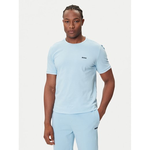 BOSS T-Shirt Taul 50521245 Błękitny Regular Fit ze sklepu MODIVO w kategorii T-shirty męskie - zdjęcie 184686810