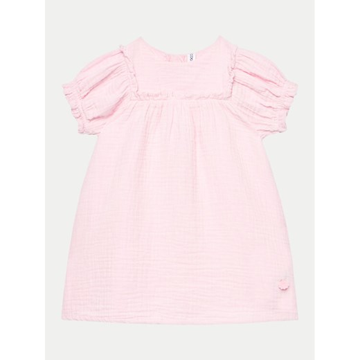 Coccodrillo Sukienka letnia WC4128202OWN Różowy Regular Fit ze sklepu MODIVO w kategorii Sukienki niemowlęce - zdjęcie 184686834