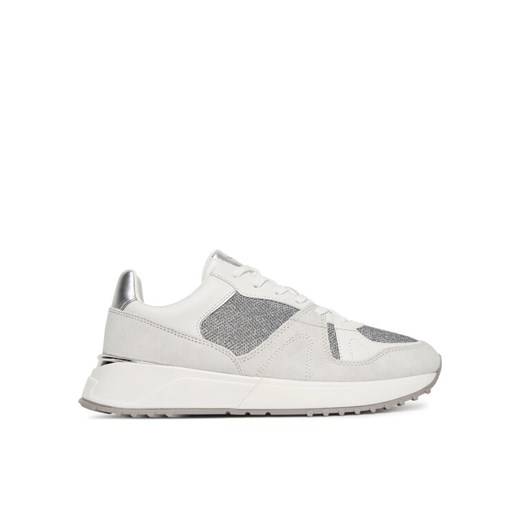 MICHAEL Michael Kors Sneakersy Jaime 43T5JMFS2S Srebrny ze sklepu MODIVO w kategorii Buty sportowe damskie - zdjęcie 184686841