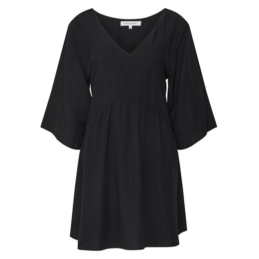 Banana Moon Sukienka letnia Agathe Holidays LHN01 Czarny Loose Fit ze sklepu MODIVO w kategorii Sukienki - zdjęcie 184686852