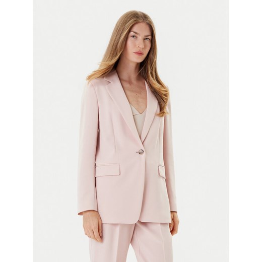 BOSS Marynarka Jocaluah 50490053 Fioletowy Regular Fit ze sklepu MODIVO w kategorii Marynarki damskie - zdjęcie 184686884