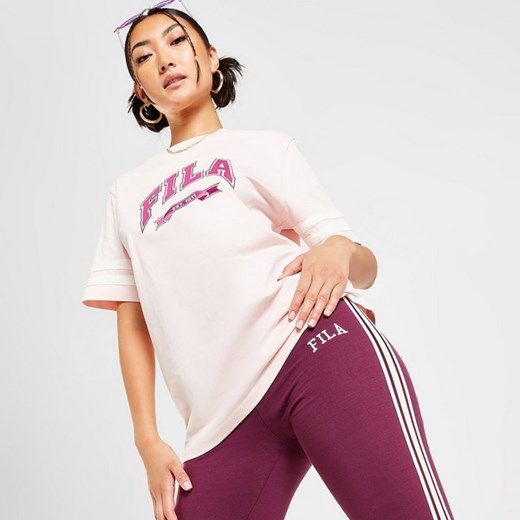 FILA LEGGINGS STRIPE LEGGNG BRG/PK ze sklepu JD Sports  w kategorii Spodnie damskie - zdjęcie 184688041