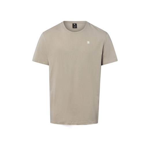 G-Star RAW Koszulka męska Mężczyźni Bawełna jasny szary jednolity ze sklepu vangraaf w kategorii T-shirty męskie - zdjęcie 184688051