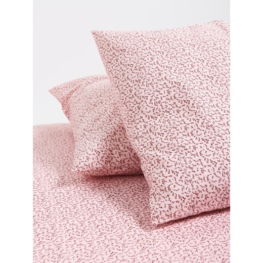 Sinsay - Komplet pościeli w kwiatowy wzór - różowy Sinsay One Size Sinsay