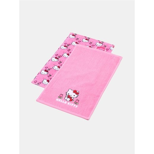 Sinsay - Zestaw ręczników 2 pack Hello Kitty - różowy ze sklepu Sinsay w kategorii Zabawki - zdjęcie 184688330