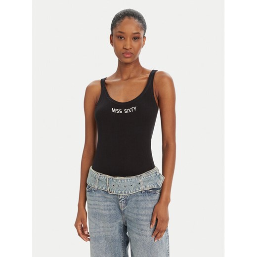 Miss Sixty Top 6L2RJ3580000 Czarny Slim Fit ze sklepu MODIVO w kategorii Bluzki damskie - zdjęcie 184688524