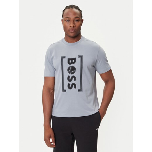 BOSS T-Shirt Iconic TL 50543905 Szary Relaxed Fit ze sklepu MODIVO w kategorii T-shirty męskie - zdjęcie 184688592