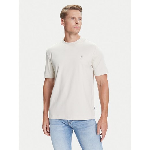 BOSS T-Shirt C-Taut 01 50520298 Beżowy Regular Fit ze sklepu MODIVO w kategorii T-shirty męskie - zdjęcie 184688612