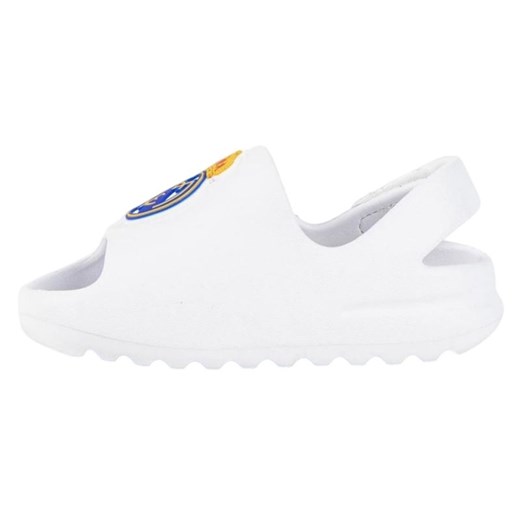 Sandały Real Madryt beach pool flip flops white eva Jr 2300006792B białe Real Madryt 24 ButyModne.pl