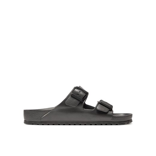 Klapki Birkenstock Arizona 1001497 Szary ze sklepu eobuwie.pl w kategorii Klapki męskie - zdjęcie 184690563
